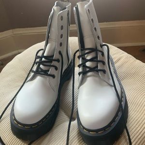 Jaden Smooth Leather Platform Boots